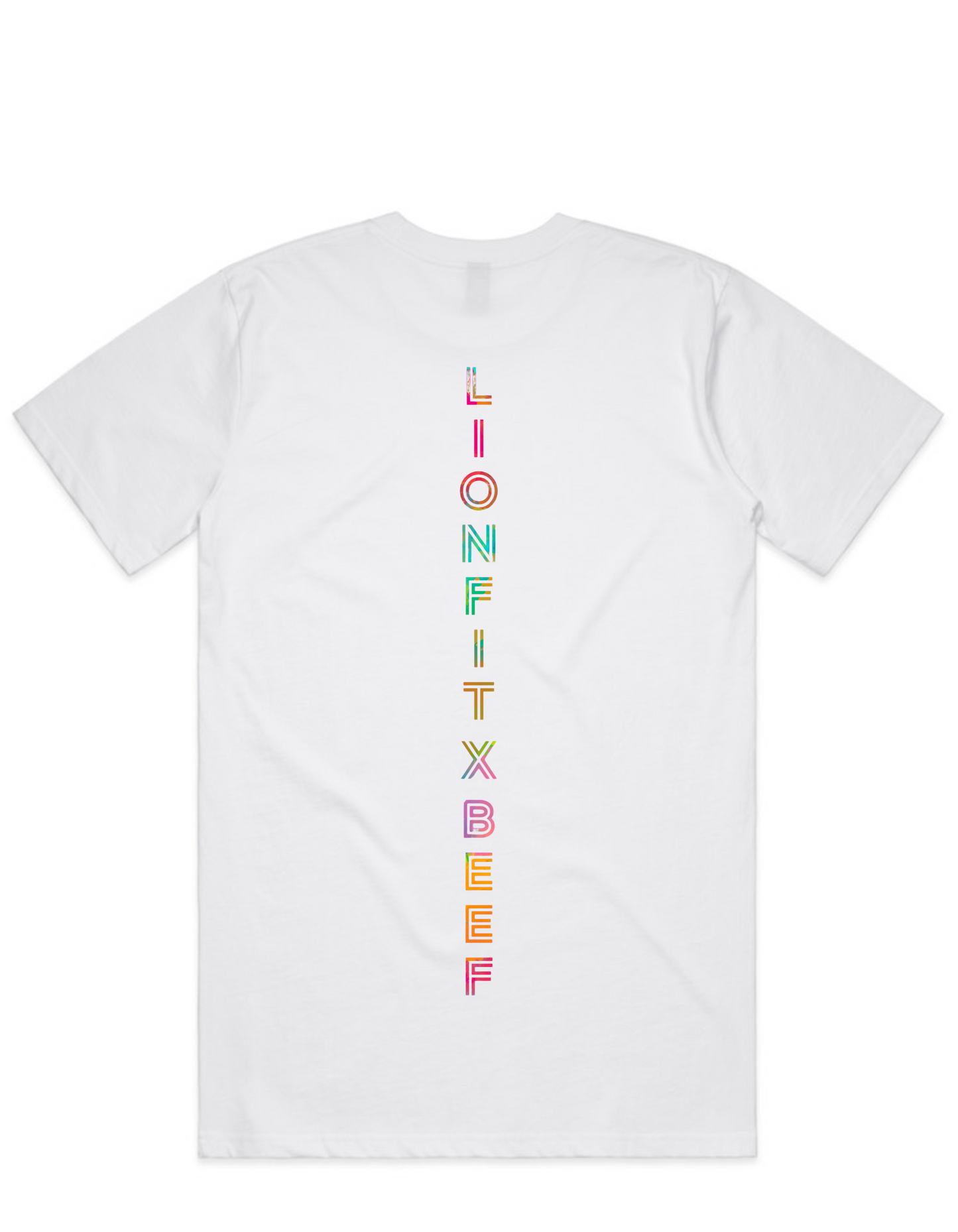 LIONFIT X BEEF Classic tee WHITE
