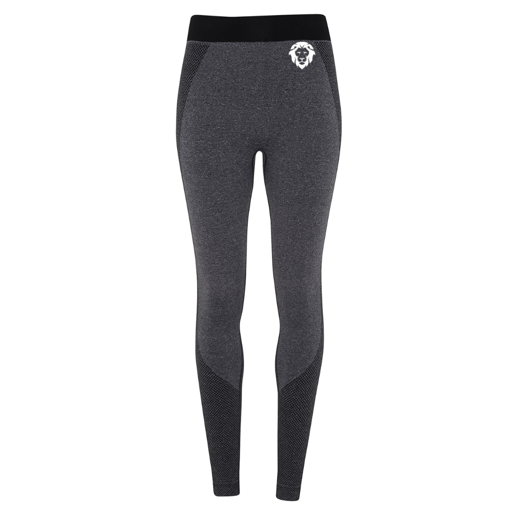 Seamless Sculpt Leggings Black Melange