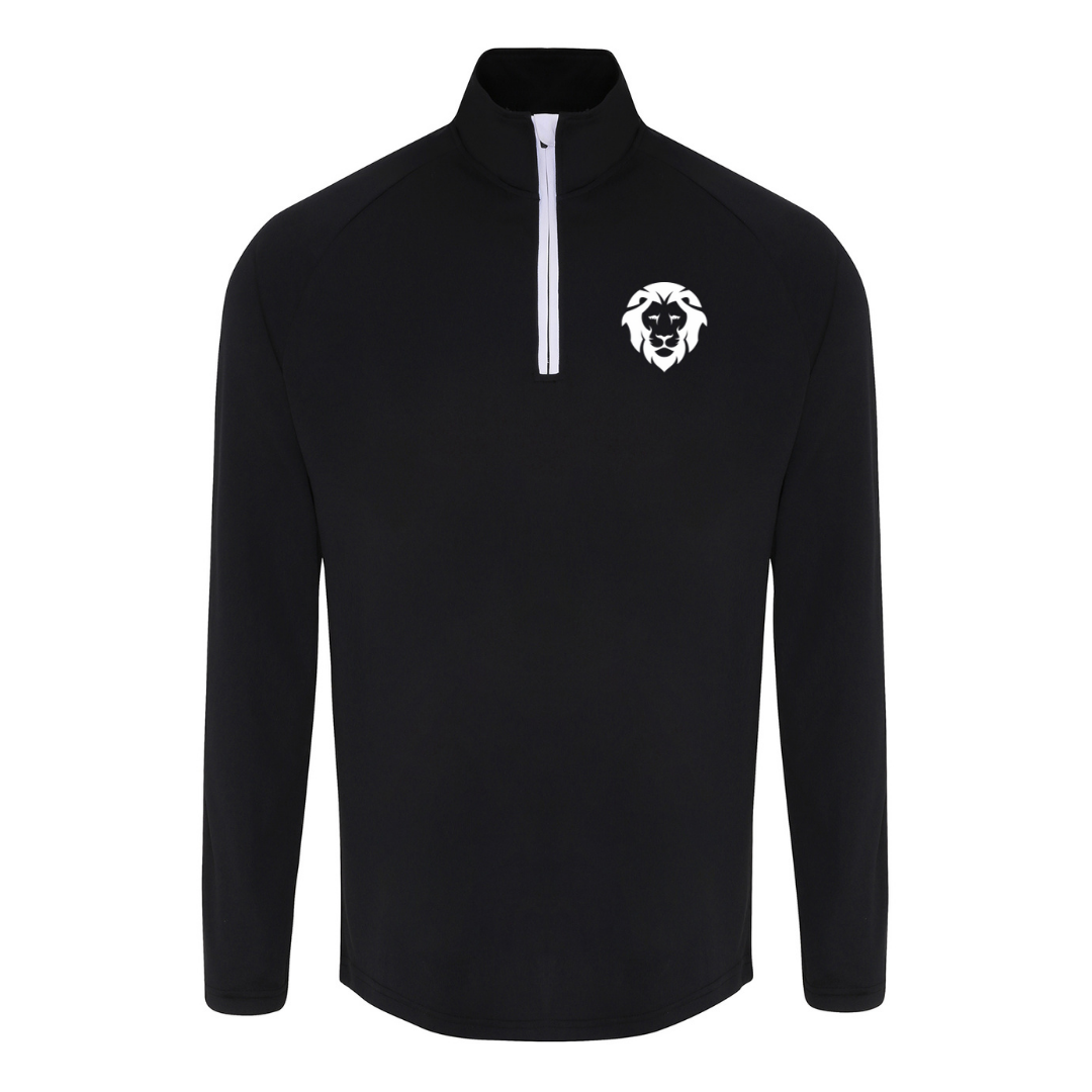 Long Sleeve Performance 1/4 Zip Black