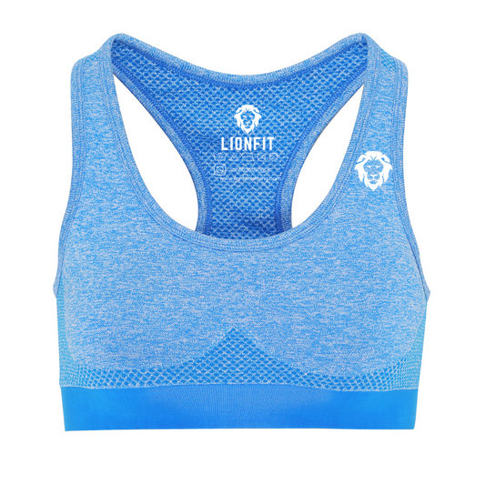 The LionFit® seamless sculpt bra SAPPHIRE