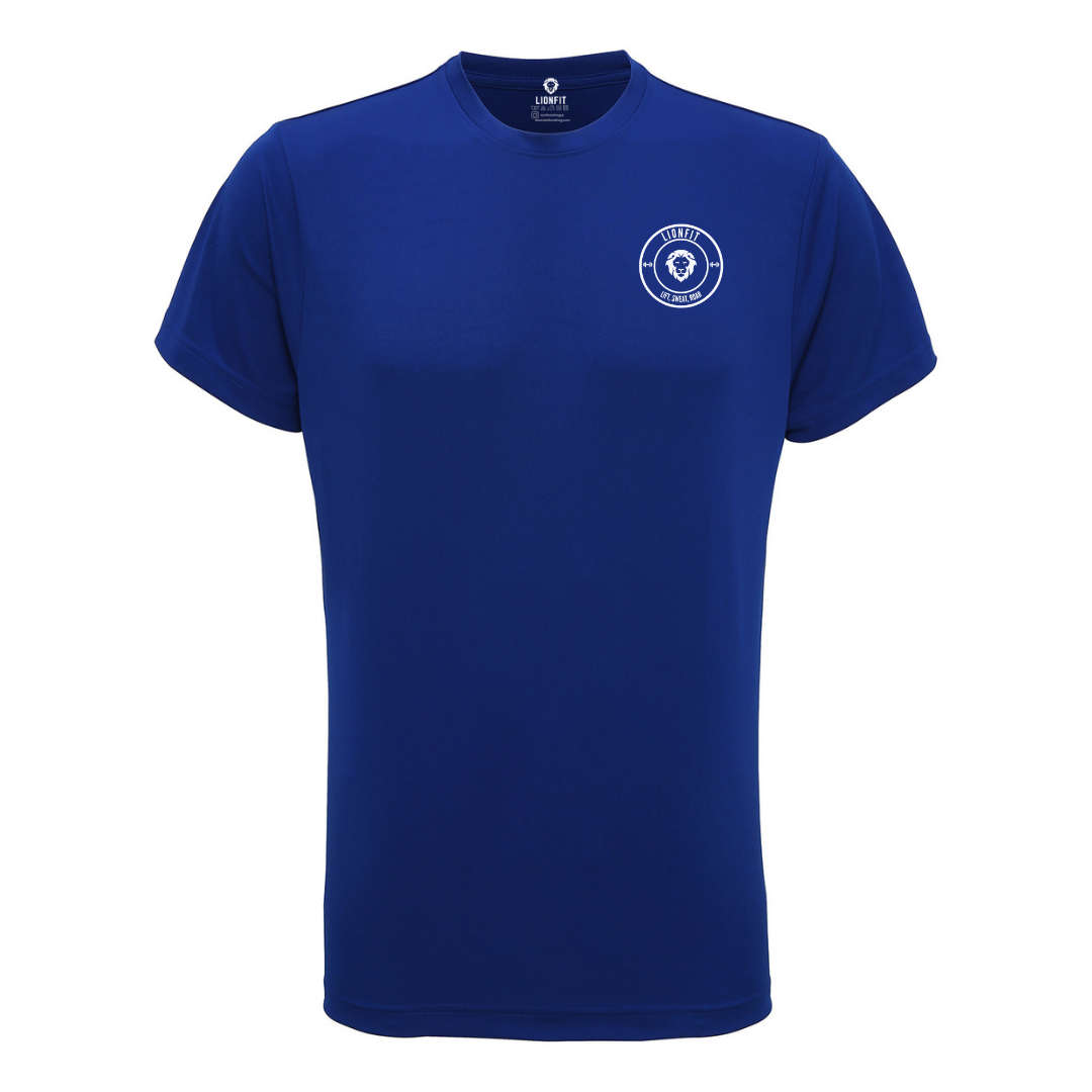 LionFit Athletic Gym Shirt Royal