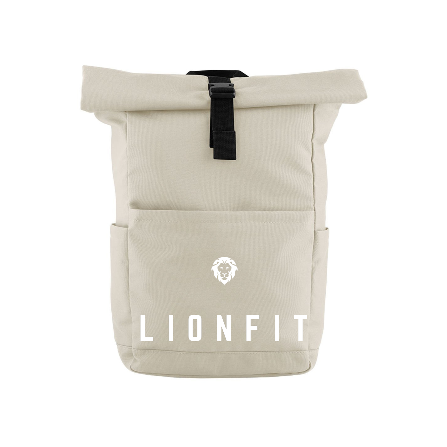 LionFit Rolltop Backpack STONE