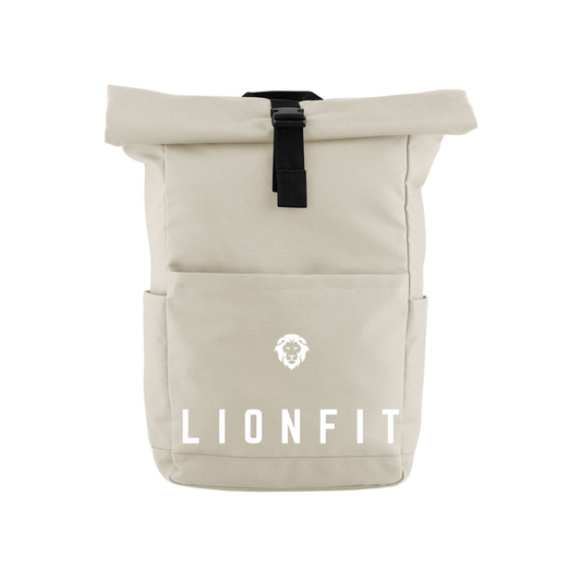 LionFit Rolltop Backpack STONE