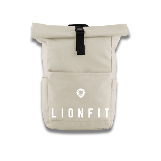 LionFit Rolltop Backpack STONE