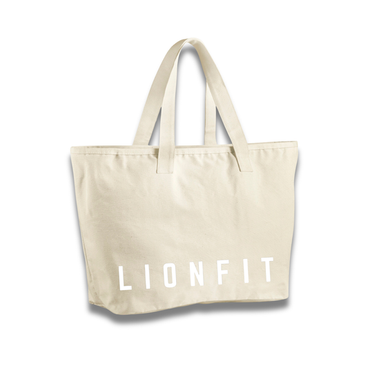 LionFit Tote Bag STONE
