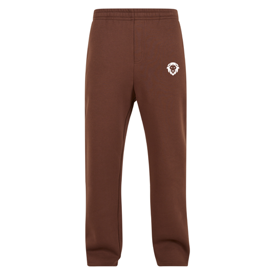 Fluffy Trackpants Choc Brown