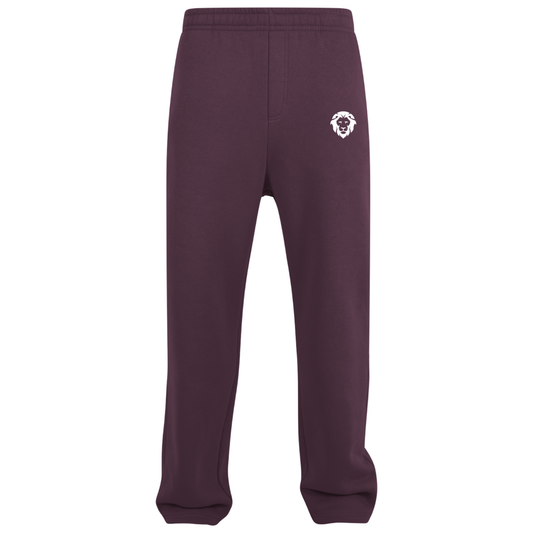 Womens LionFit Fluffy Trackpant PLUM