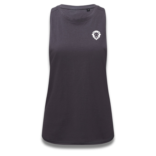 Womens Organic Tank CHARCOAL