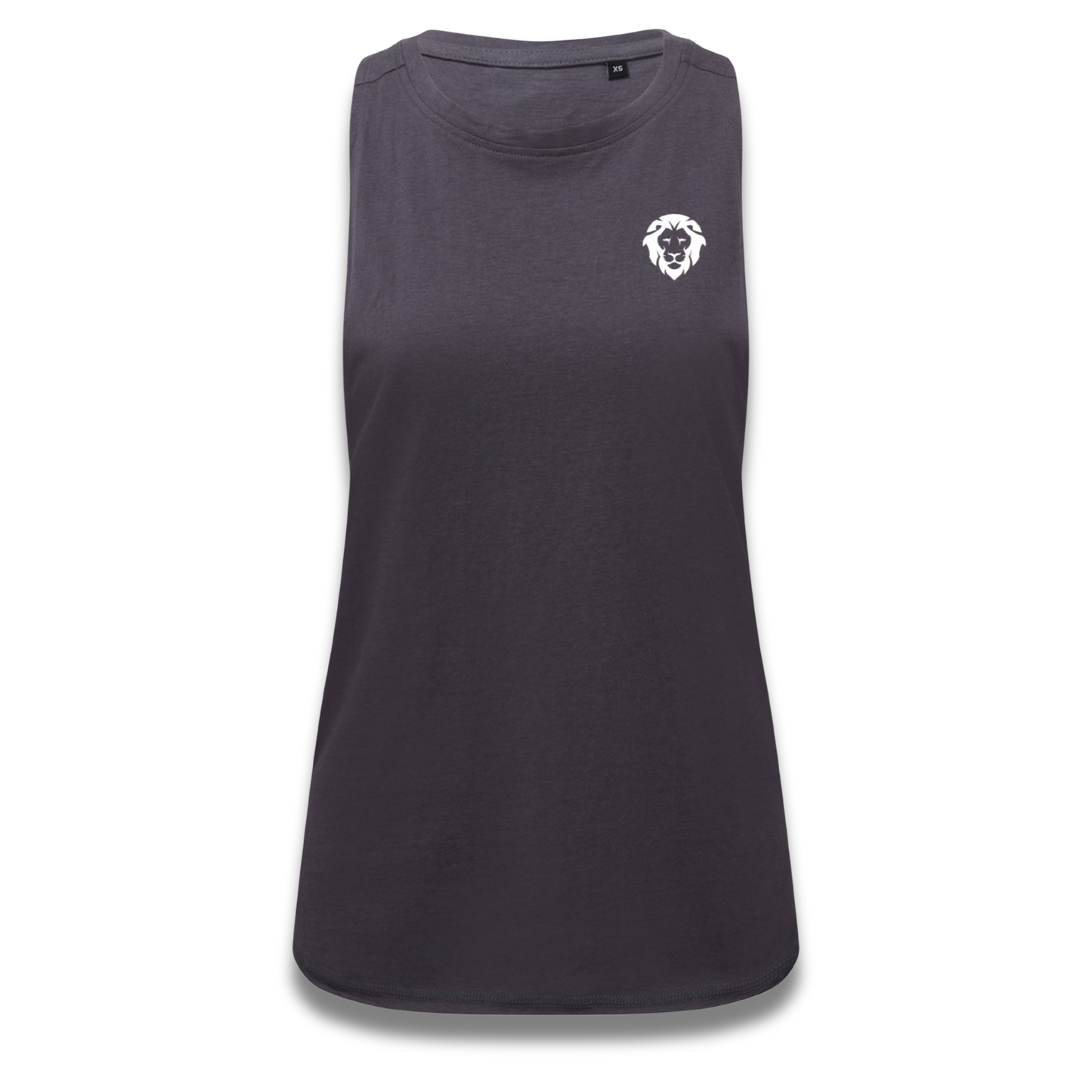 Womens Organic Tank Charcoal