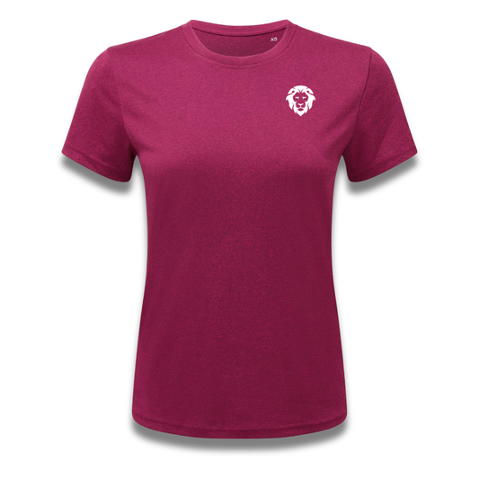 Womens Training T-Shirt Raspberry
