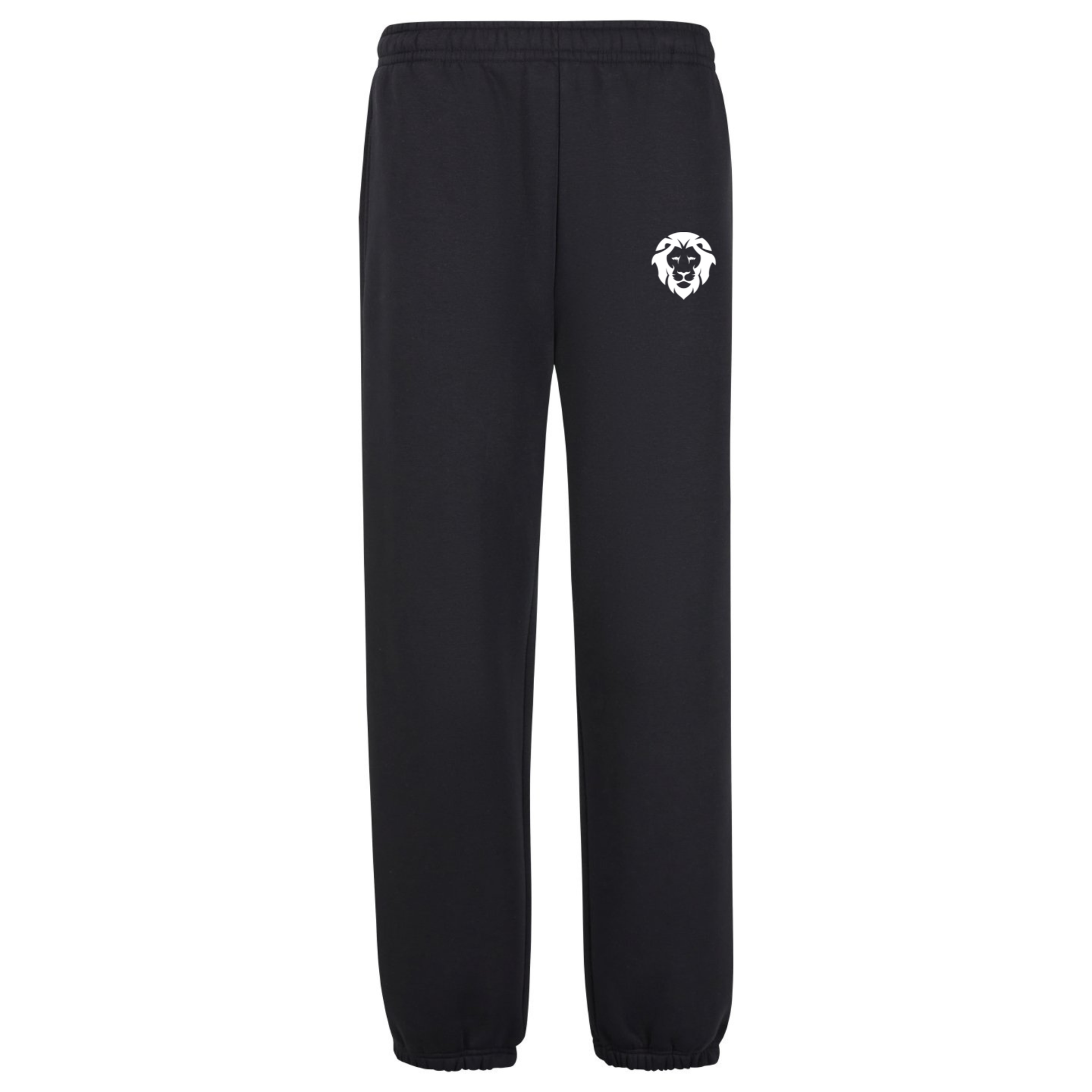 Mens Fluffy Sweatpants Black