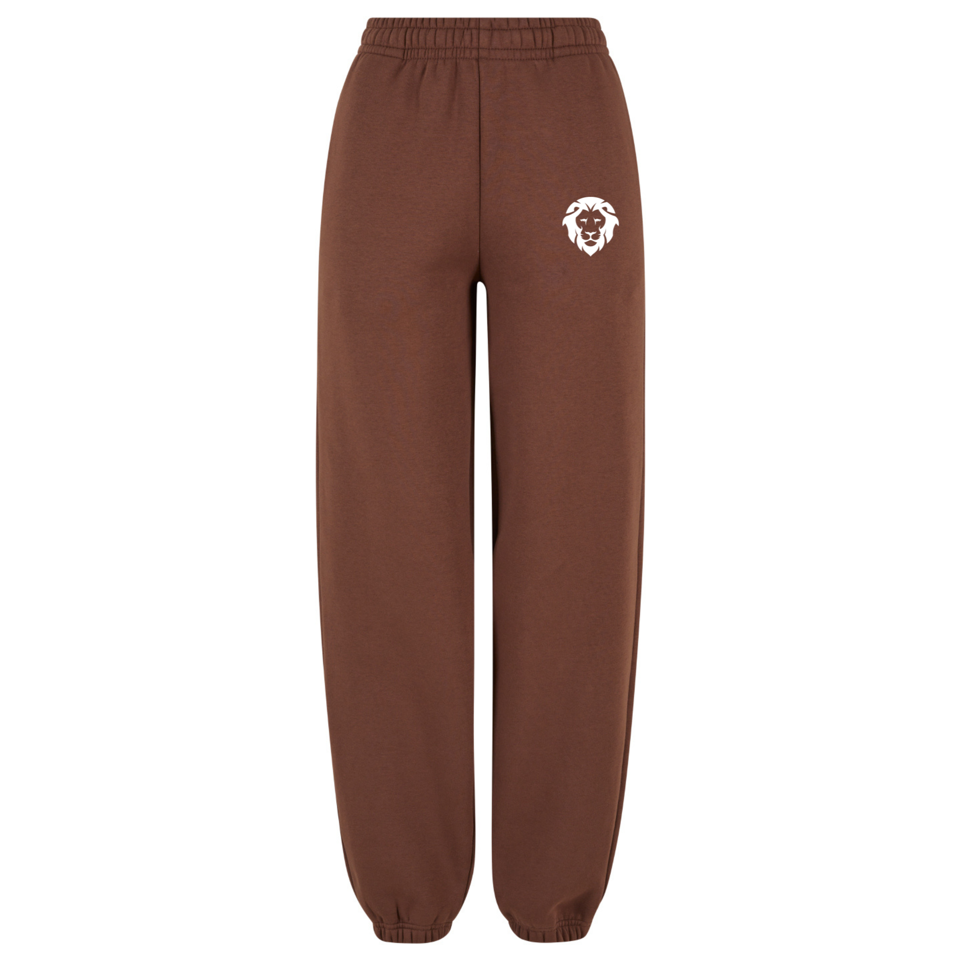 Womens Fluffy Sweatpants Choc Brown
